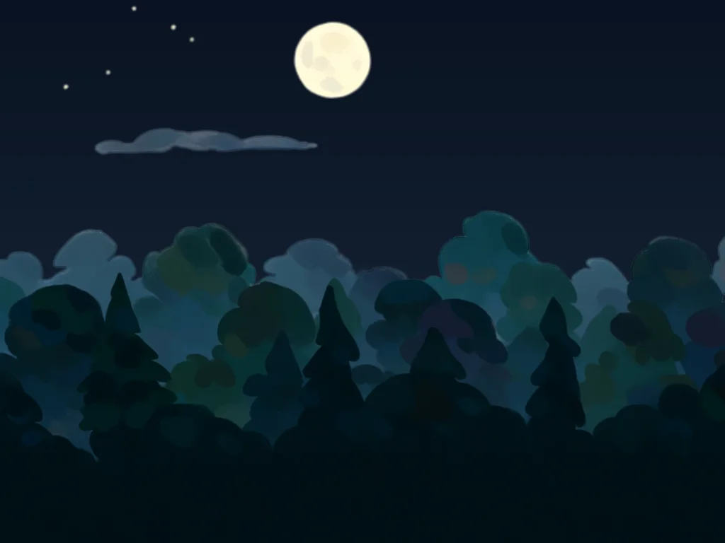 The night Forest